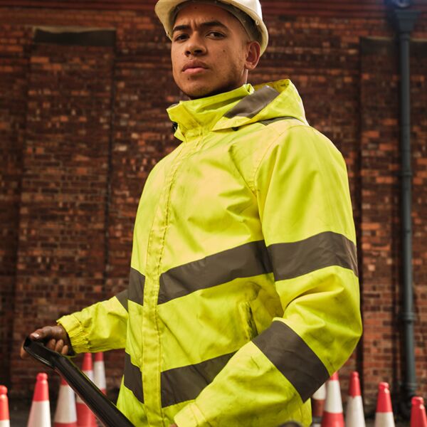 Regatta High Visibility Pro Contract Dover Jacket Thumbnail
