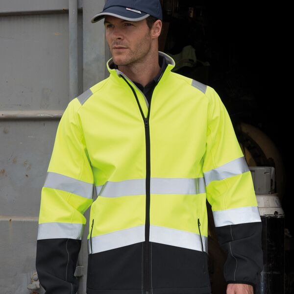 Result Safe-Guard Printable Safety Soft Shell Jacket Thumbnail