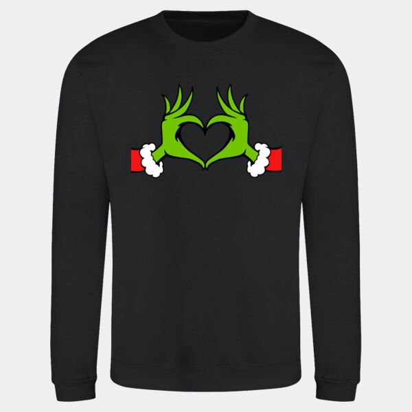 Grinch Heart Jumper Thumbnail